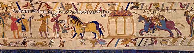 The Prisoner scene 2 - Bayeux Tapestry